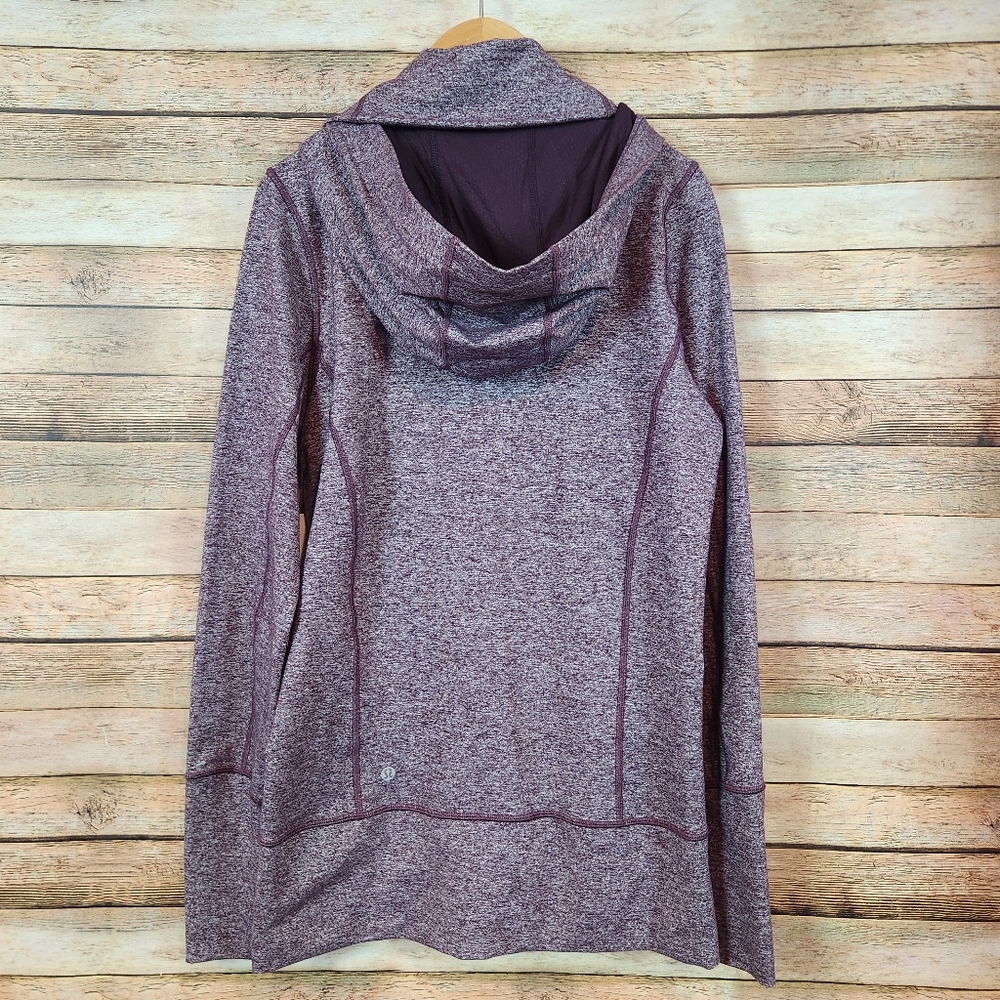 Lululemon Stride Jacket II - Heathered Black Cherry - Picture 4 of 6